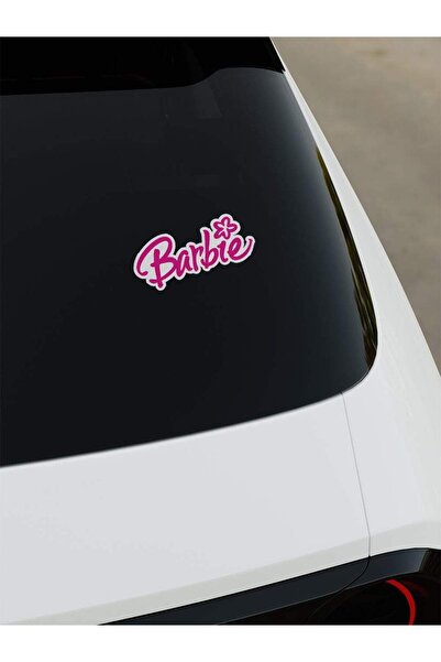 OkyayWorks Barbie Baskı Sticker- Araba-Motosiklet Etiket Sticker