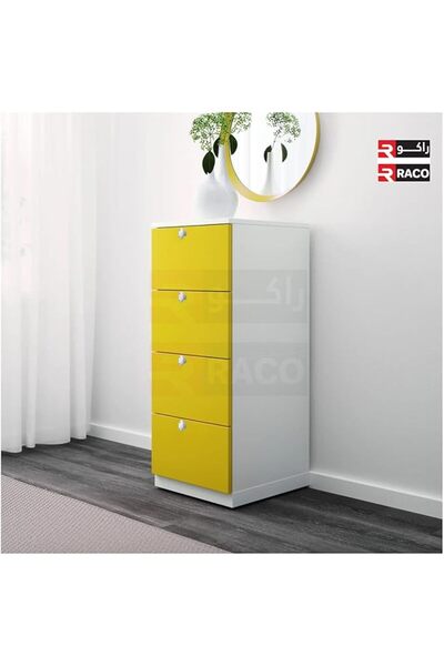 Raco Modern Furniture Handle Knobs Cabinet Drawer Pulls (12, PVC WHITE)