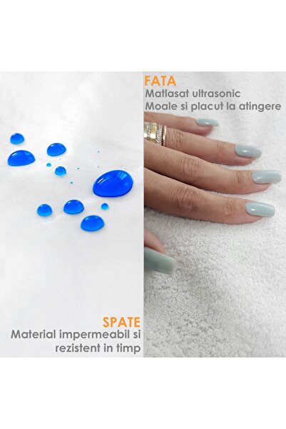 Pernador Pernador waterproof mattress protector, breathable cotton, elastic fastening, 150x190 cm