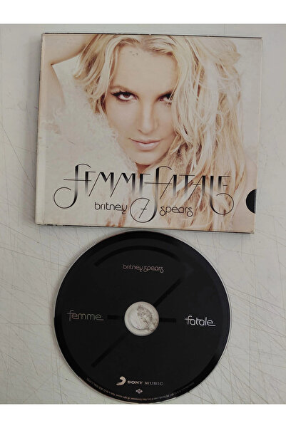 Plakperest Britney Spears ‎– Femme Fatale - 2011 Avrupa Basım CD Albüm-2.el