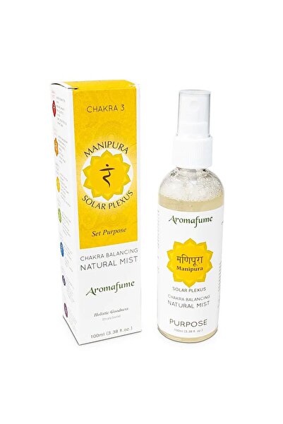 Aromafume Chakra 3 Manipura air freshener spray for energy balance 100ml
