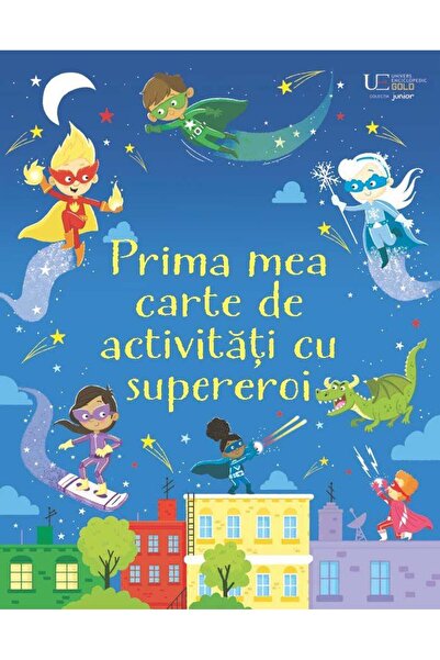 Editura Univers Enciclopedic Junior Prima mea carte de activitati cu superero...
