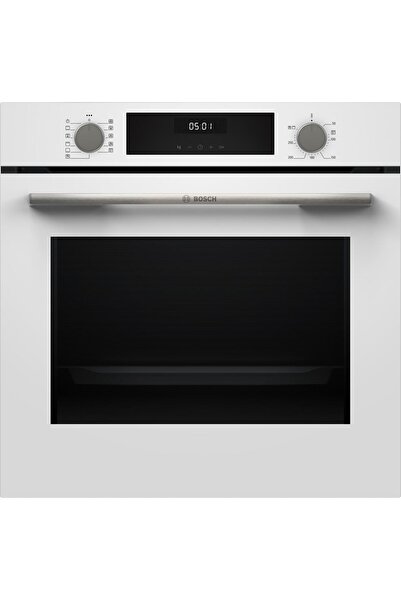 Bosch HUA717BV0T Serie 4 Beyaz Ankastre Fırın