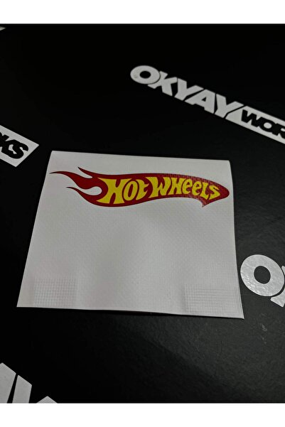OkyayWorks Hotwheels Branda Etiket- Araba-Motosiklet Etiket Sticker