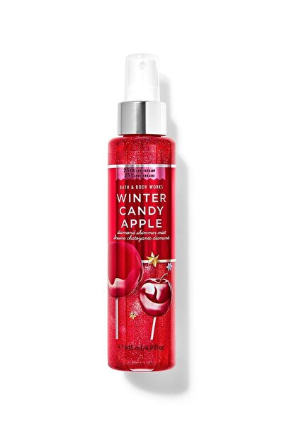Bath & Body Works Winter Candy Apple Işıltılı Vücut Spreyi