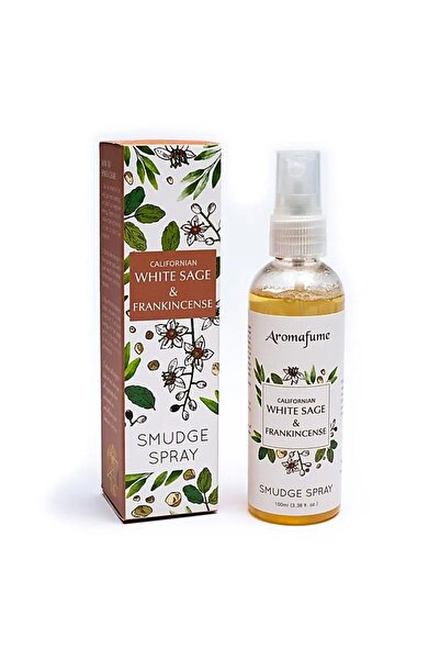 Aromafume Spray odorizant Salvie și Tămâie pentru curățare energetică 100ml