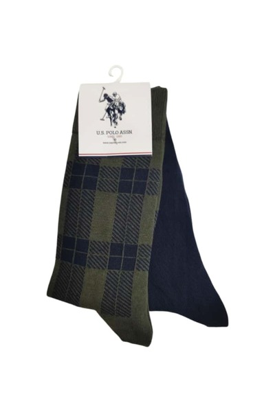 U.S. Polo Assn. Чоловічі шкарпетки, 2 пари CALEN-SK25