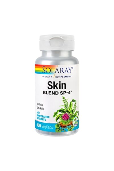 Secom Supliment alimentar Skin Blend Solaray, 100 capsule