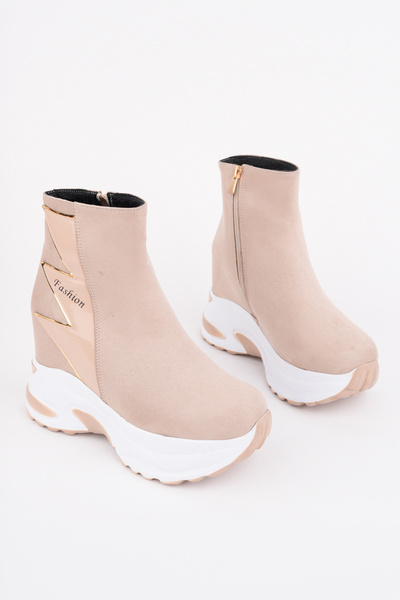 Madam Tarz Umberto Zippered Hidden Heel Boots