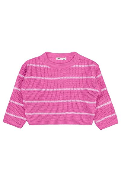 Civil Girls Ριγέ πουλόβερ για 2-5 ετών - Ροζ 2-3 ετών