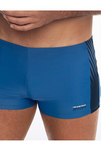 Henderson Men's Classic Swimming Trunks Briefs Shorts Slim Fit Side Graphic Beach Pool | Zither