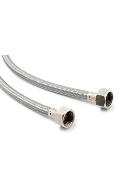 UBM Paslanmaz Çelik Örgülü Klozet, Taharet Musluğu Fleksi Bağlantı Hortumu Fl...