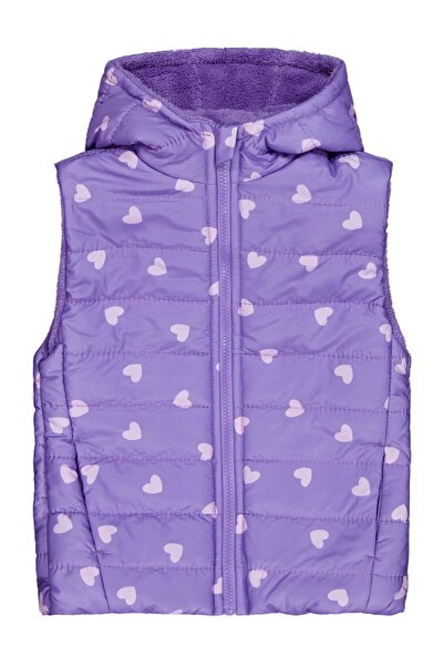 Civil Girls Kalp Printed 6-9 Years Old Vest - Lilac 7-8 Years Old