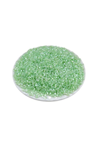 Serhat Aksesuar ve El İşçilik خرز مقطوع أخضر فاتح 2×1.5 مم (60 جرام)