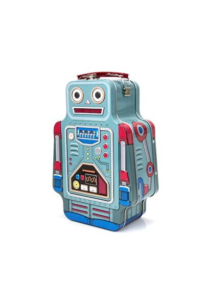 Suck UK Robot snack box, metal, 16 x 24 x 8 cm