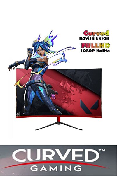 Apphirex TC77 Ryzen 5 5500 16GB 512GB M.2 SSD RTX3050 24'' Curved Oyuncu Masaüstü Bilgisayarı Hazır Sistem