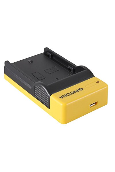 Patona Încărcător micro-USB subțire BLF19E DMW-BLF19 pentru Panasonic Lumix-151656