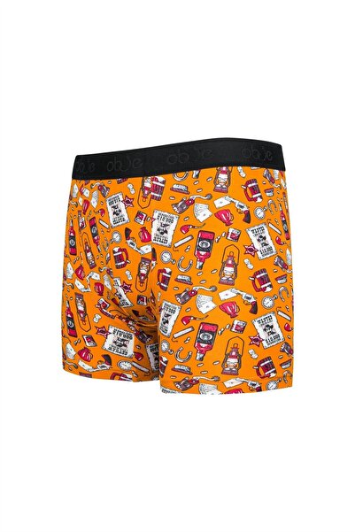OBJE Erkek Kovboy Desen Boxer