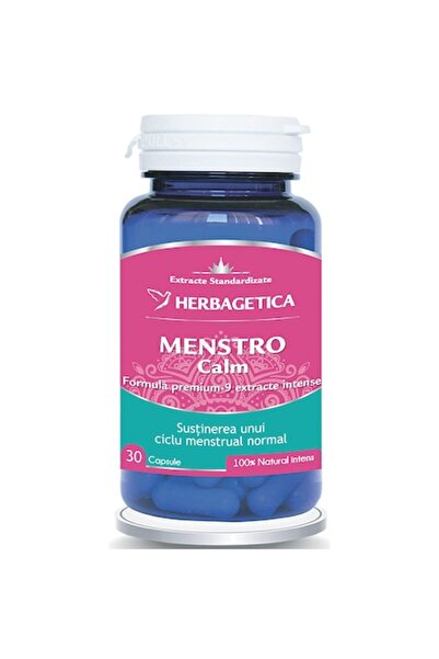 herbagetica Supliment alimentar Menstro Calm Herbagetica, 30 capsule