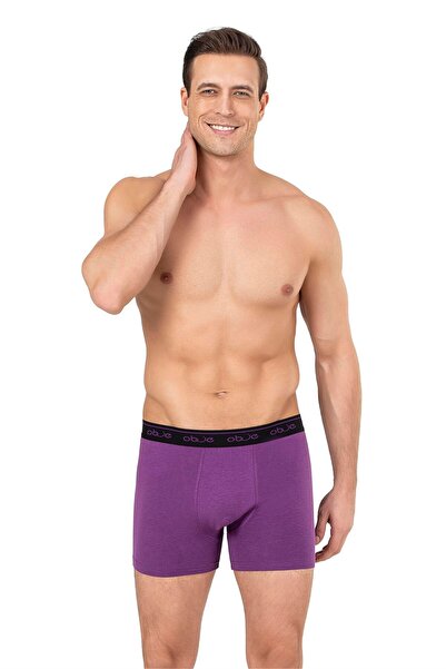OBJE Erkek Mor Penye Modal Boxer