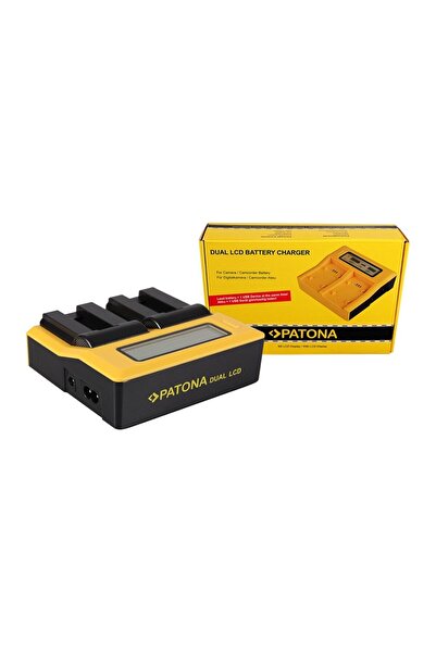 Patona Încărcător USB LCD dual pentru Canon NB-9L Digital IXUS 1000 1000HS 1100HS 500 HS 510HS NB-9L