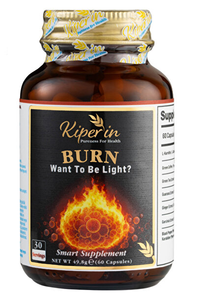 Kiperin Burn | | L-Karnitin, Yeşil Çay, Guarana, Zencefil, Garsiniya, Kafein | 60 Kapsül