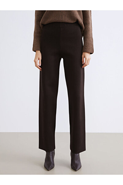 LC Waikiki Women's Knitwear Trousers with Elastic Waist