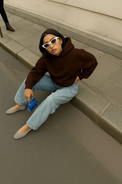 BENROMA Unprinted Solid Unisex Hooded Sweatshirt