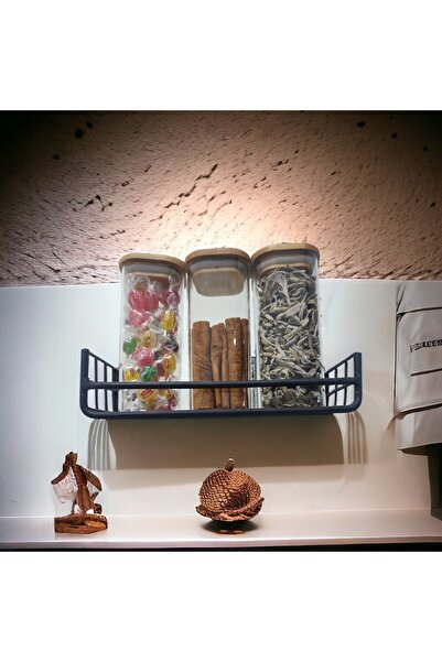 GO DEKOR Yeni Dekoratif Duvar Baharatlık Rafı/ÖLÇÜ 25X7.5CM