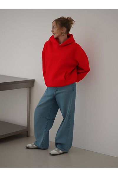 E-ROMA Hanorac unisex cu glugă