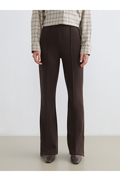 LC Waikiki Elastic Waist Spanish Leg Women's Trousers