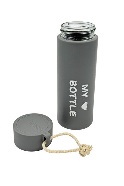 B&D Water Bottle with stap , Grey Color