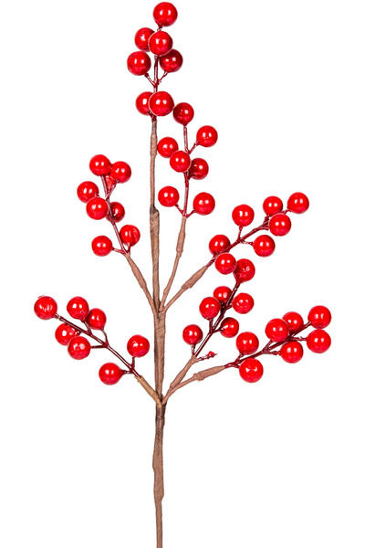 Herdekora Christmas Ornament, Pique Berry Kokina, Red - 40 cm
