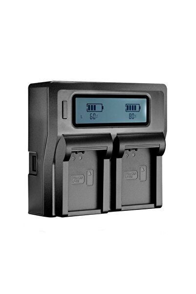 DSTE Încărcător dual LCD LP-E12, înlocuiește Canon