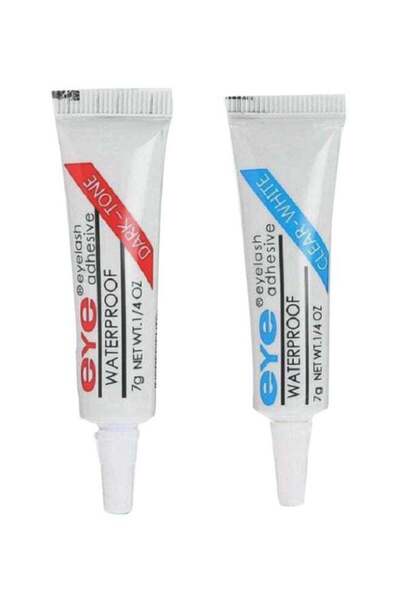 The comprehensive house لاصق رموش شفاف من قطعتين