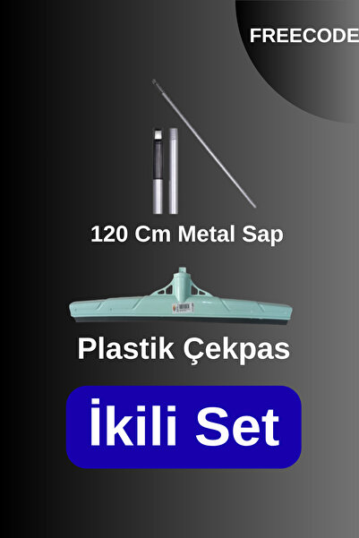 Freecode 40 Cm Plastik Çekpas + Metal Sap 120 Cm İkili Set