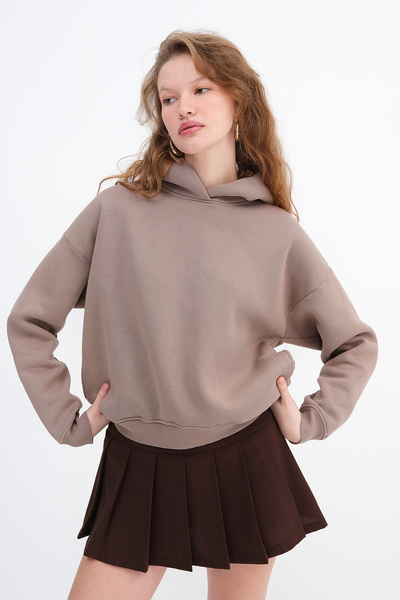 Addax Hooded Fleece-Lined Sweatshirt S1862