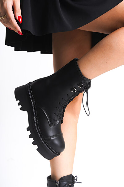 Riccon Loraventha Kadın Bot 00122002 Siyah Cilt