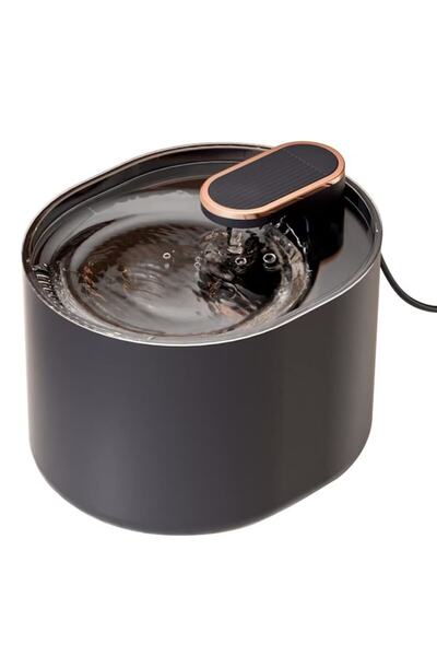 NEXTLY Automatic Pet Water Fountain with 10 Filters, 3L Capacity, Ultra-Silent, LED, USB, Black