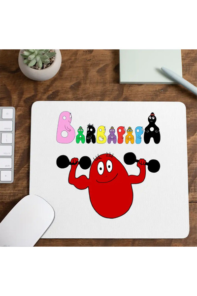 OEM Mousepad Barbapapa Barbaforte Barbabravo