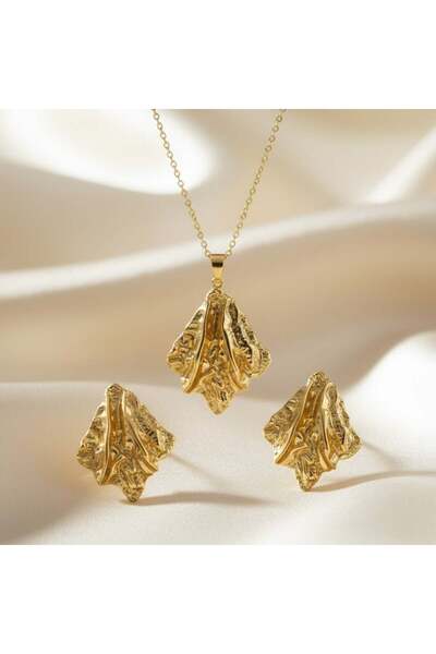 KEVSA Jewelry Set colier și cercei din oțel inoxidabil - LPD1482