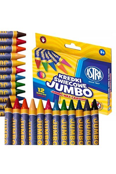 Other Astra JUMBO Wax Crayons 12 Colors 9mm/100mm AS316118005