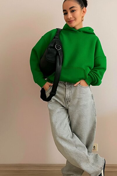 BENROMA سترة بغطاء للرأس للجنسين