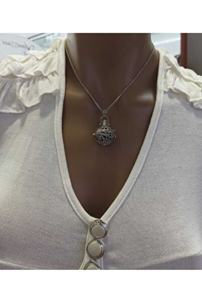 Simge Gümüş 925 Aayr Gümüş Cevşen Kolye