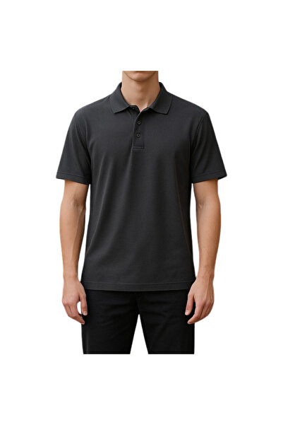 Germenicia Climacool Drytouch Men's Polo Shirt Collar T-Shirt – 100% Micro Pes Deep Mash