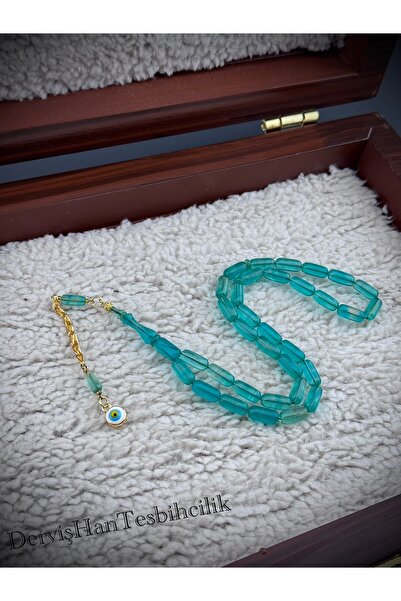 Lane Accessory Özel İşçilik Turkaz Hareli Sıkma Kehribar