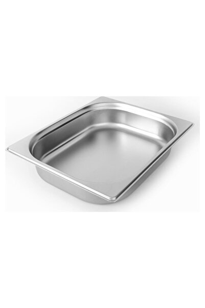 Kayalar Gastronom Küvet Paslanmaz Çelik GN 1/2*65 mm ( 32,5 * 26,5 cm ) Derin...