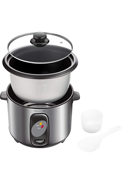 Sencor Rice Cooker SRM 1000SS, 1 L, Steam Cooking, 2-Year Replacement Warranty