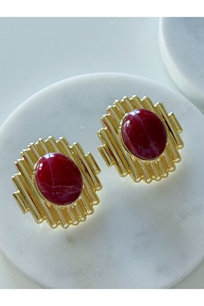 CHARMLUCKY أقراط فولاذية لييا