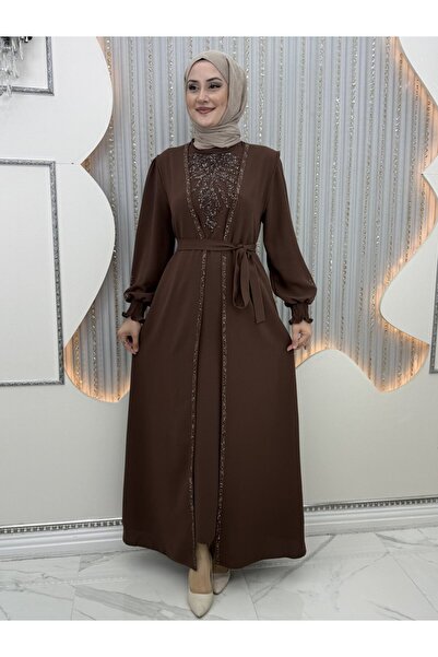 HASPASHA Sebil yelekli taşlı 2li takım